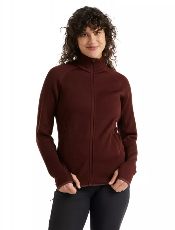 W EleMtal LS Zip ESPRESSO